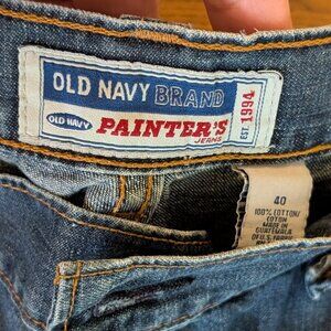 Old Navy Painters Jean Shorts 40
